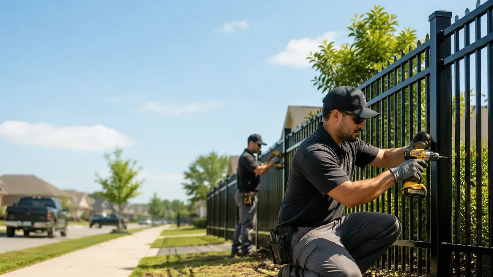Metal Fence Installation in Iredell, TX